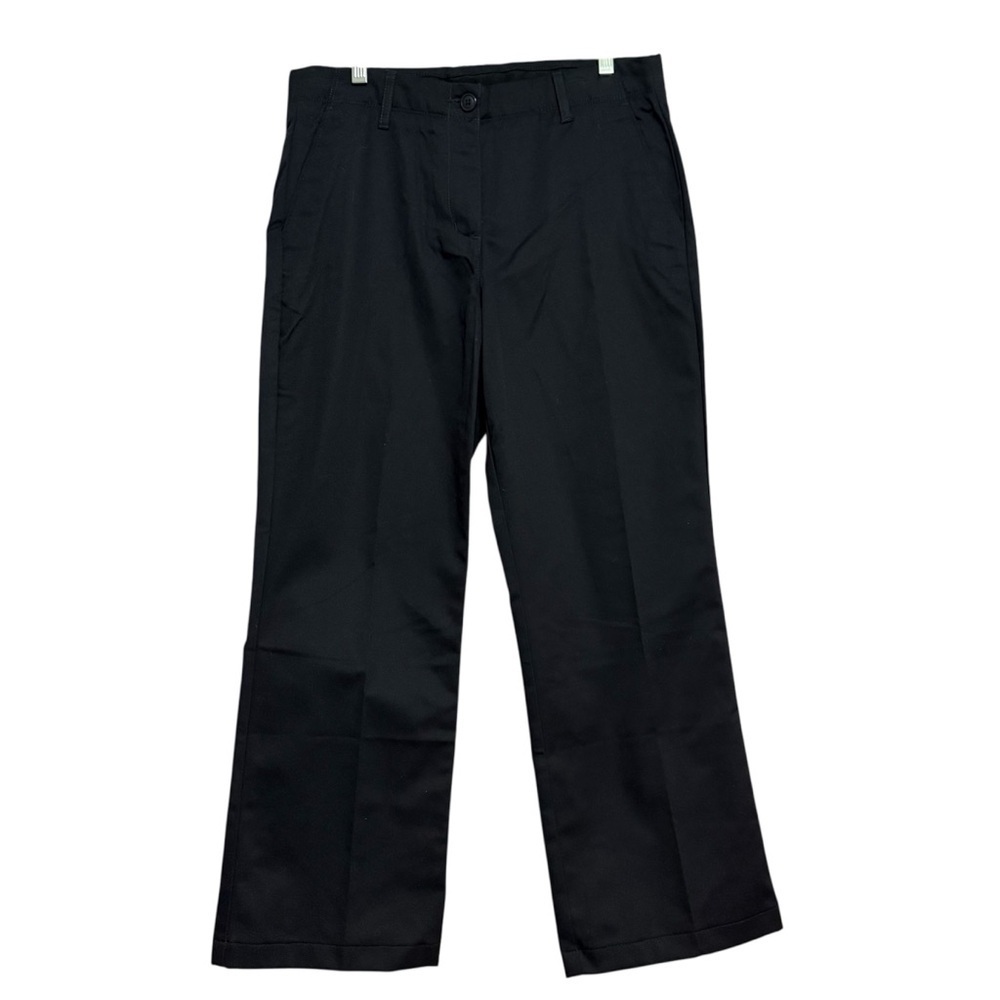Lands’ End Black Full Length Chino Oeko-Tex Cotton Blend Pants Women’s Size 4